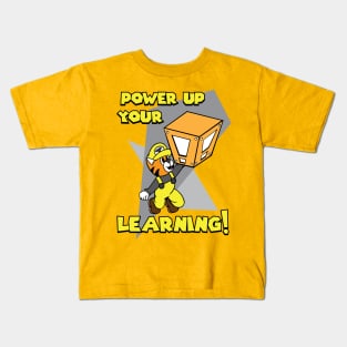 Power Up Your Learning! Kids T-Shirt